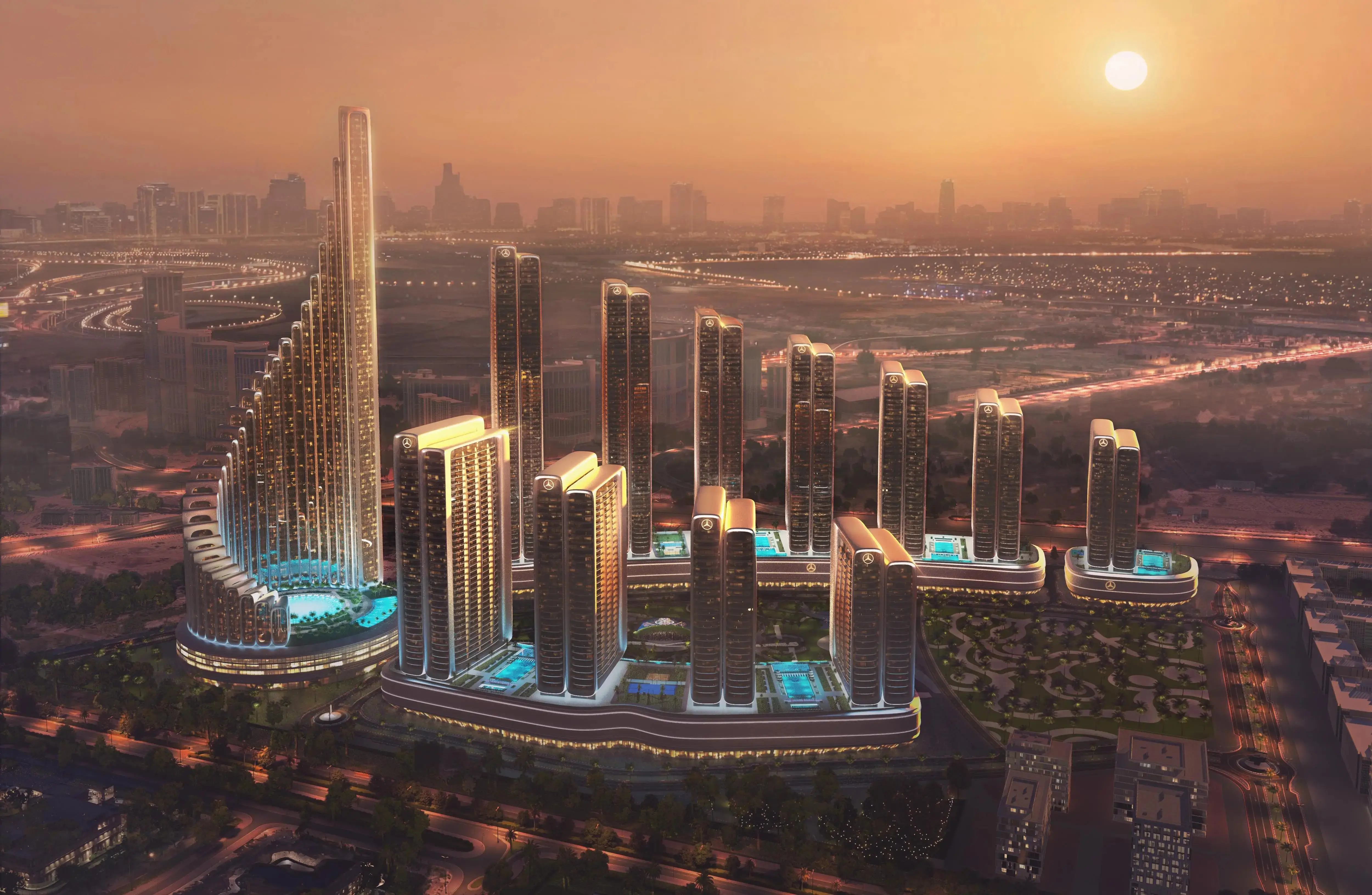 BINGHATTI "Mercedes-Benz Places – Binghatti City – Project Maybach"